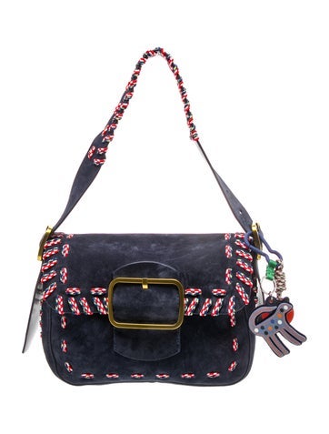 Suede Shoulder Bag