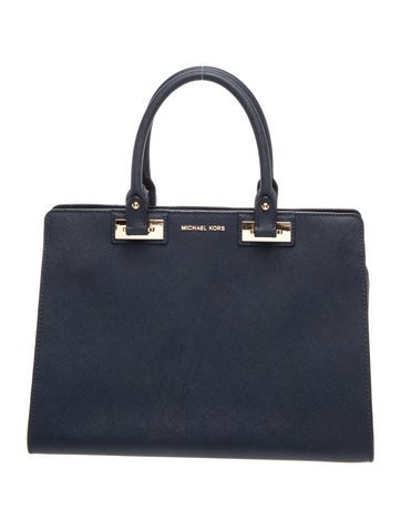 Michael Kors Saffiano Leather Top Handle Bag