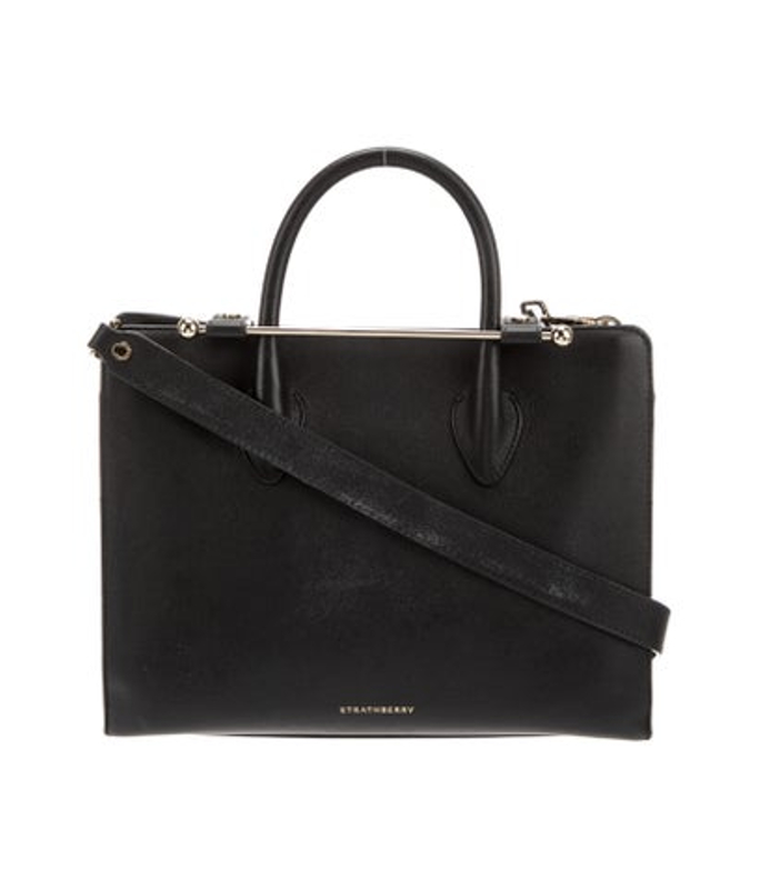 Strathberry Leather Top Handle Bag