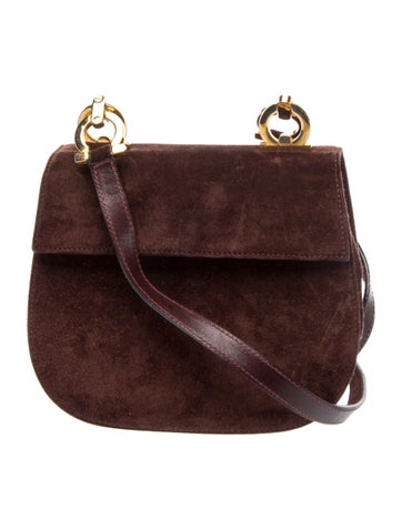 Suede Evening Bag