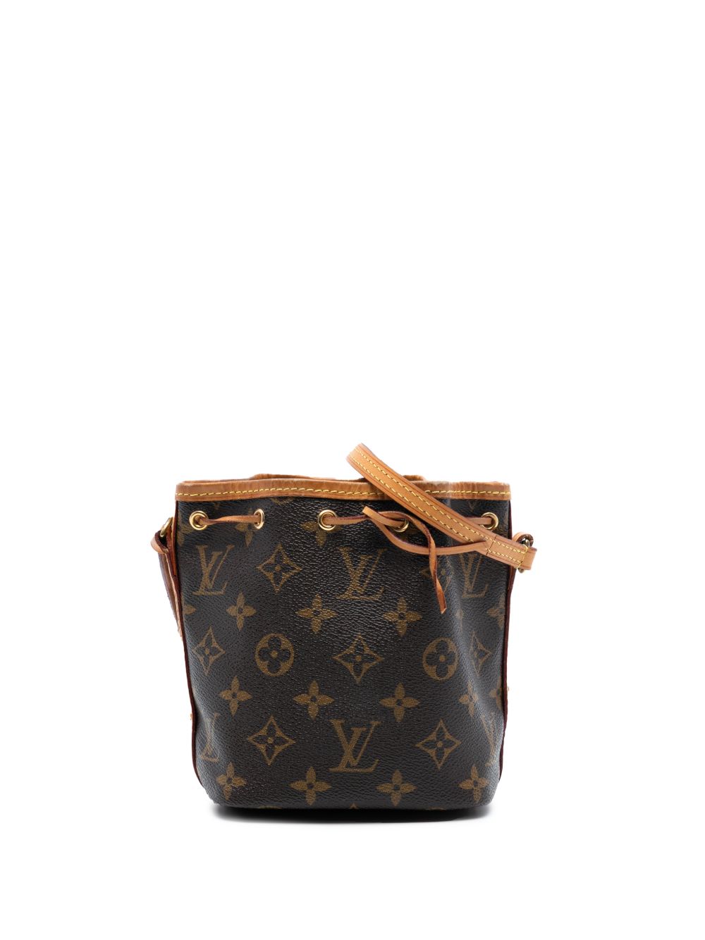 Louis Vuitton 2017 Monogram Nano Noe bucket bag