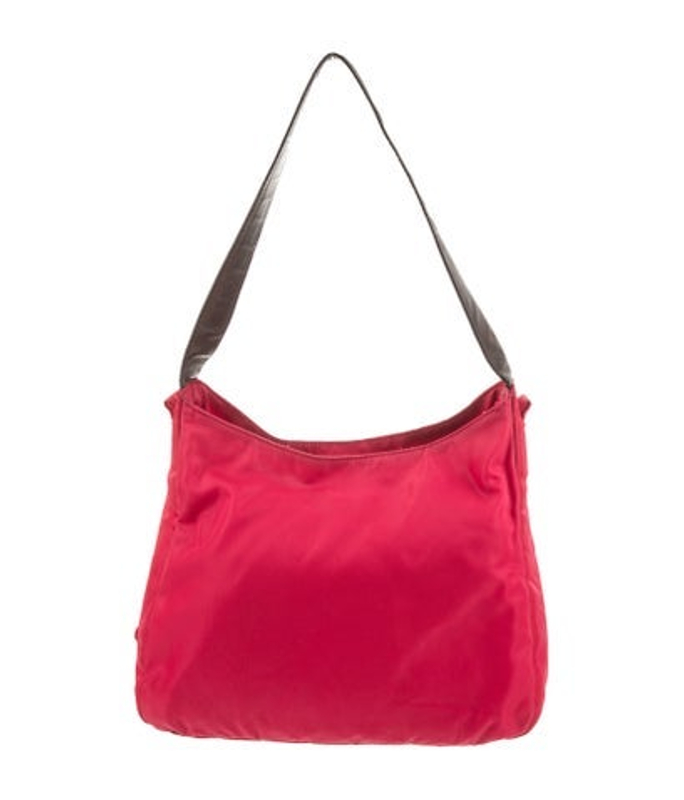 Prada Vela Nylon Shoulder Bag