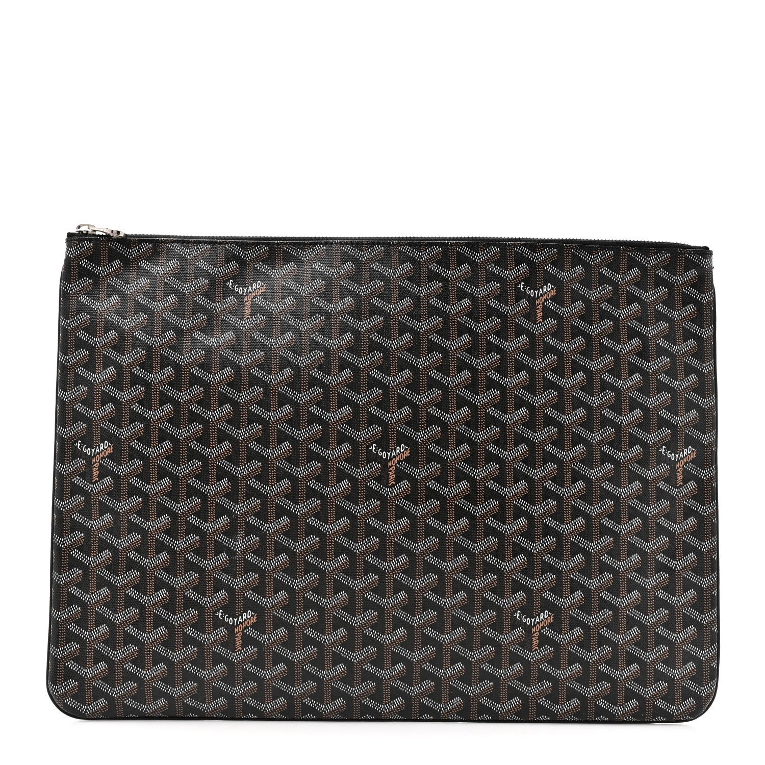 Goyard Goyardine Senat Pochette GM Black