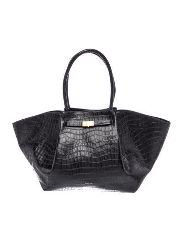 Embossed Leather Tote