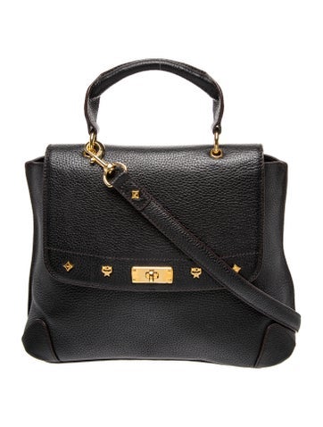 Leather Top Handle Bag