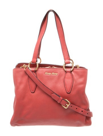 Miu Miu Leather Shoulder Bag