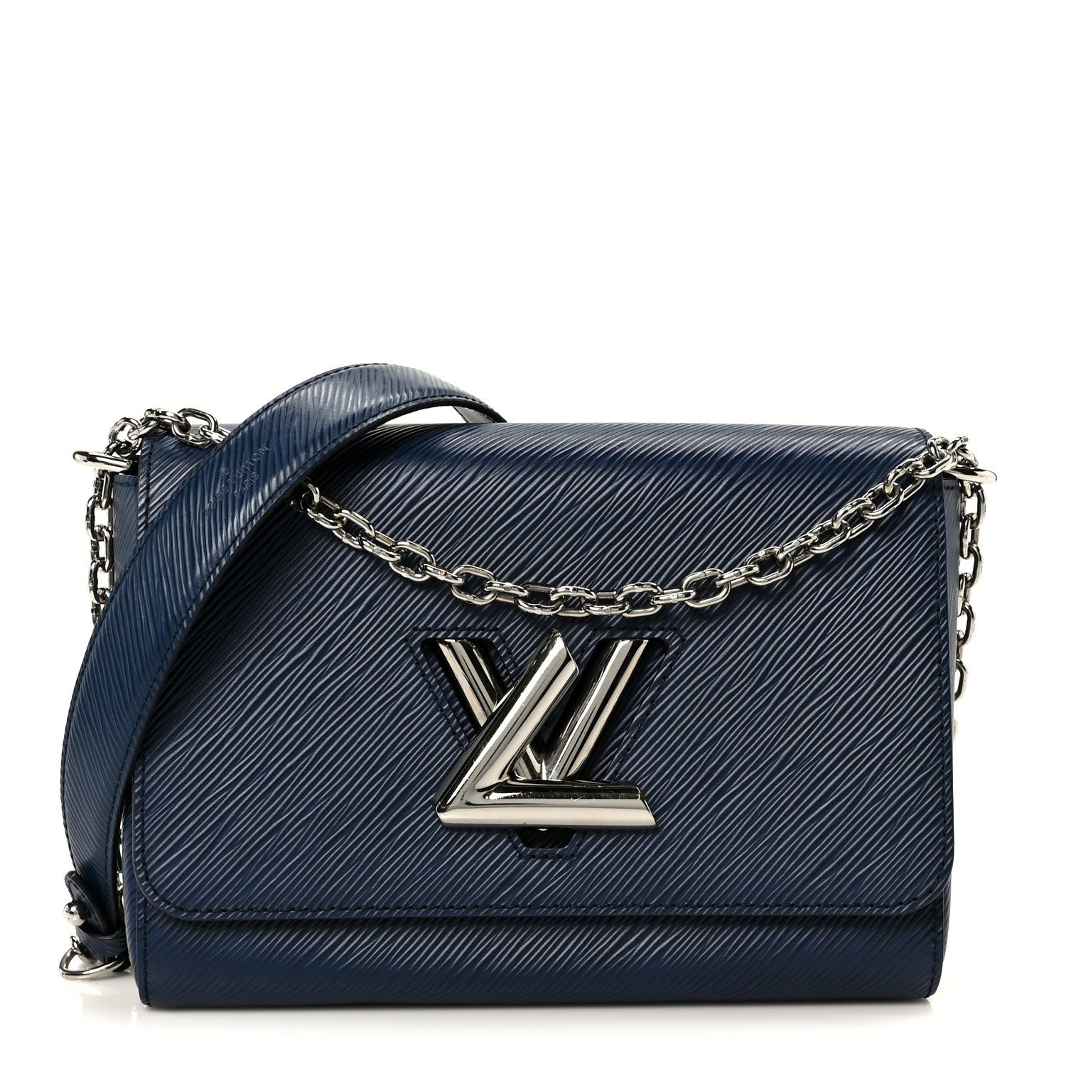 Louis Vuitton Louis Vuitton Epi Twist Shoulder Bag MM Navy