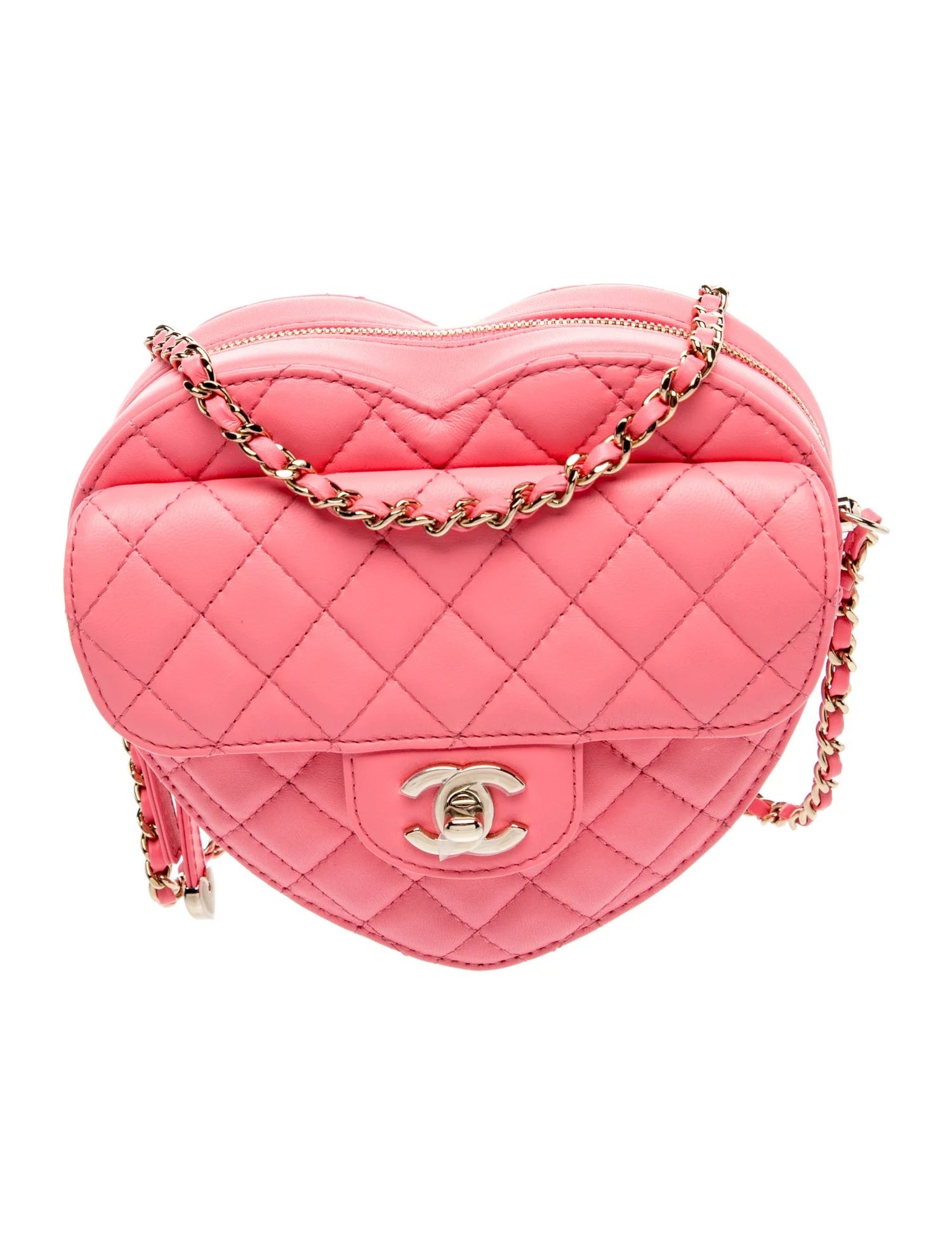 Quilted CC In Love Heart w/Tags