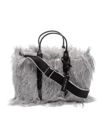 Faux Fur Top Handle Bag w/ Tags