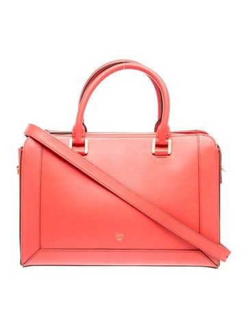 Leather Top Handle Bag