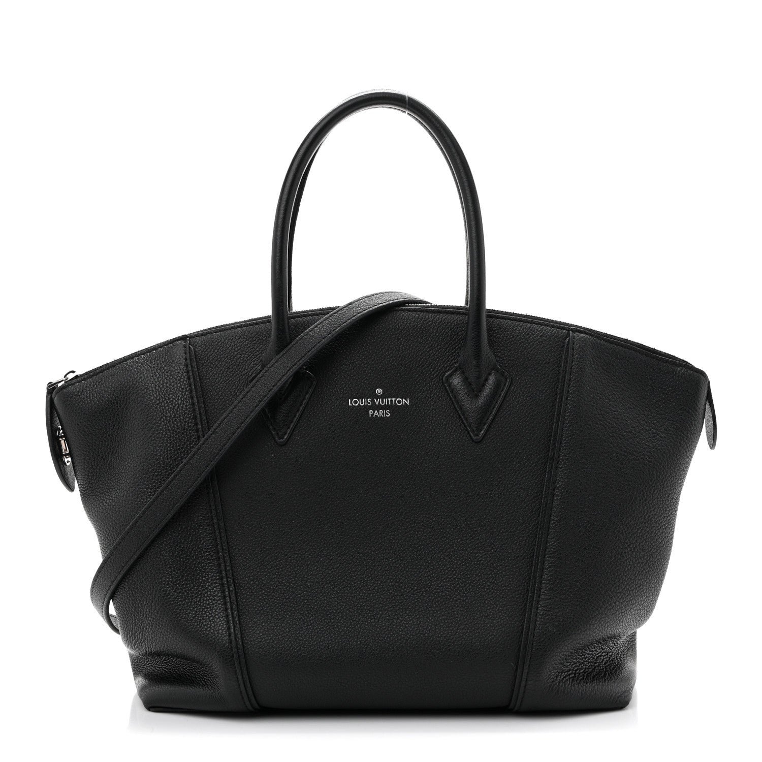 Louis Vuitton Veau Cachemire Soft Lockit PM Black