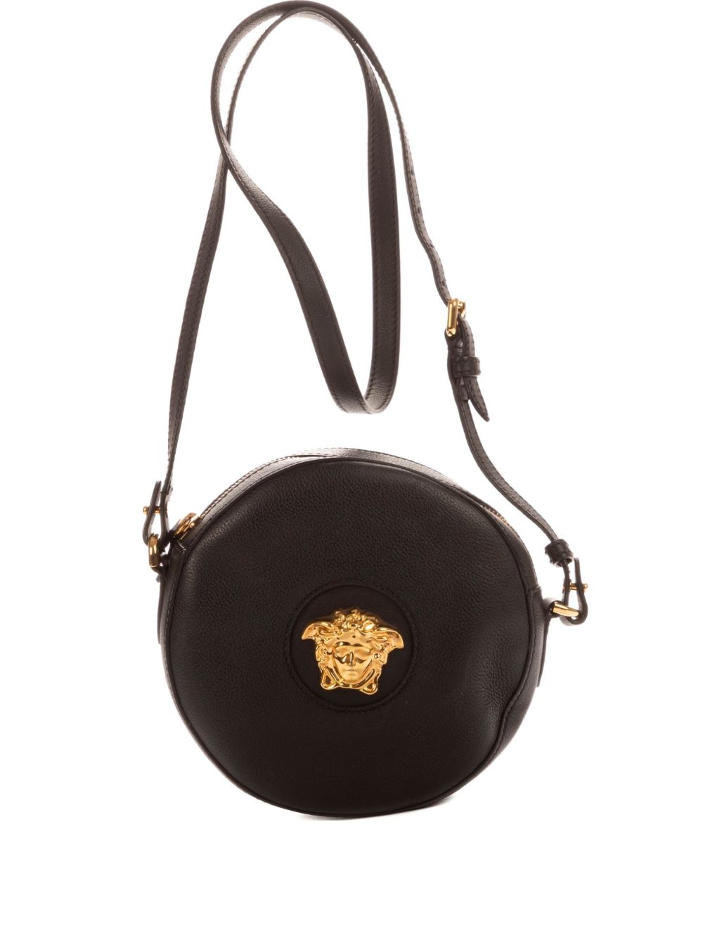 Versace 2000s medusa-head circular bag