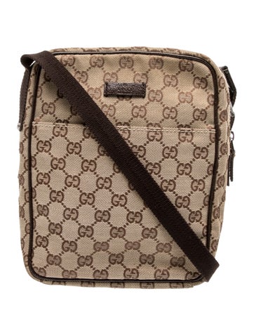 GG Canvas Messenger Bag Vintage