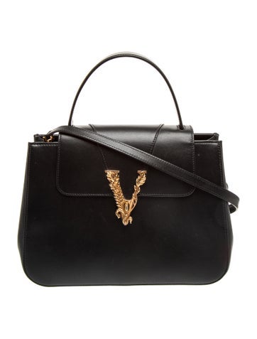 Leather Top Handle Bag