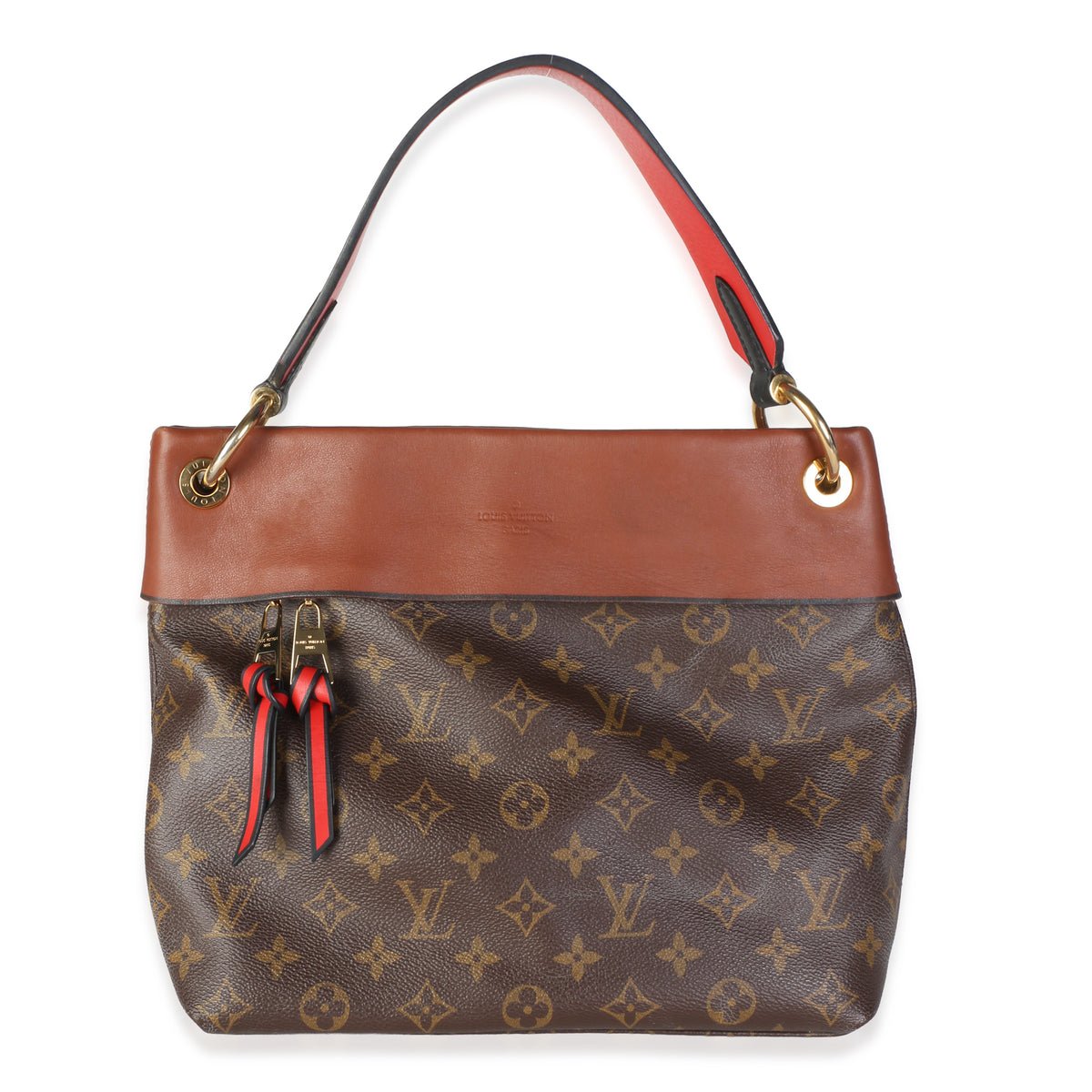 Caramel Monogram Canvas Tuileries Besace