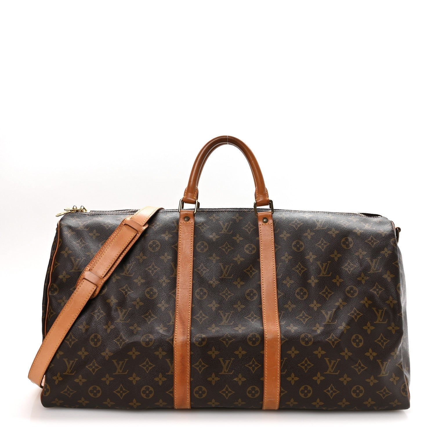 Louis Vuitton Louis Vuitton Monogram Keepall Bandouliere 55