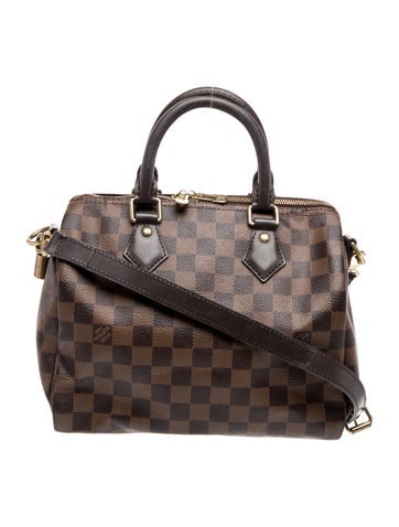 Damier Ebene Speedy Bandouliere 25