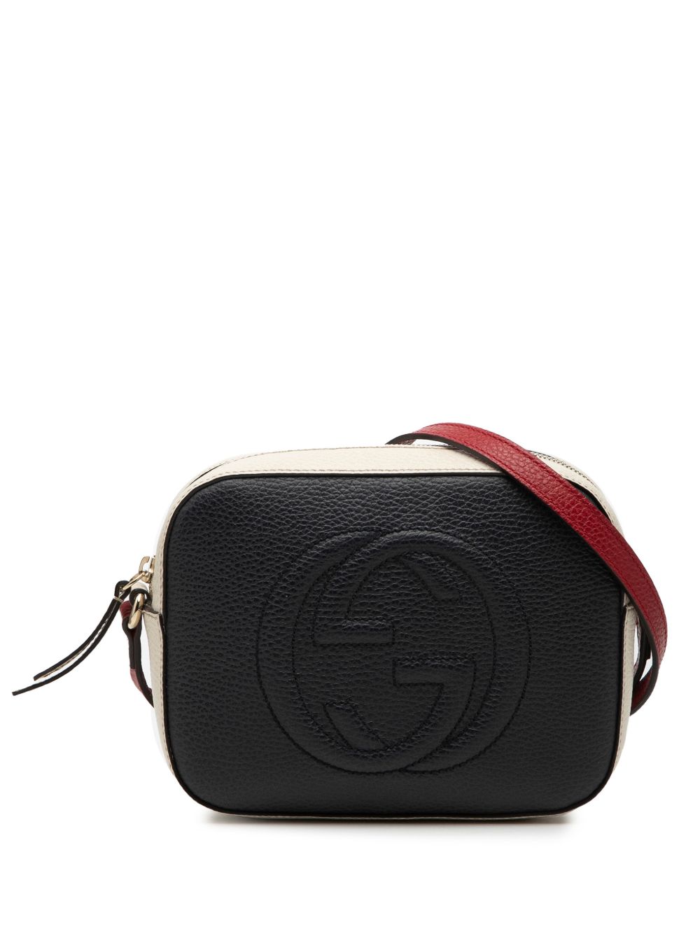 2000-2015 Small Tricolor Leather Soho Disco crossbody bag