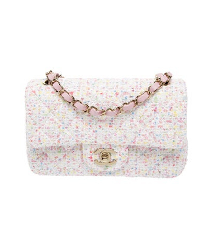 Chanel Classic Tweed Rectangular Mini Flap Bag
