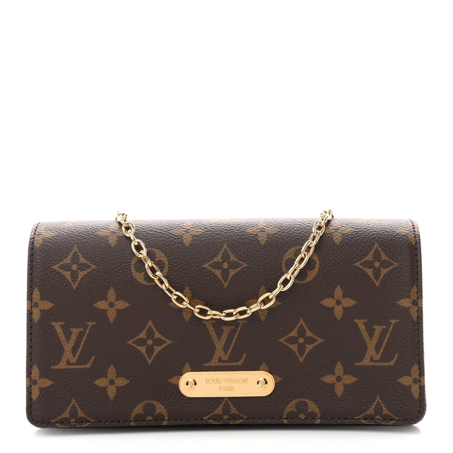 Louis Vuitton Monogram Lily Wallet On Chain