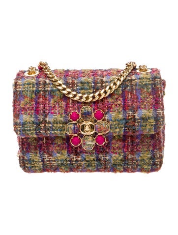 Chanel Tweed Flap Bag
