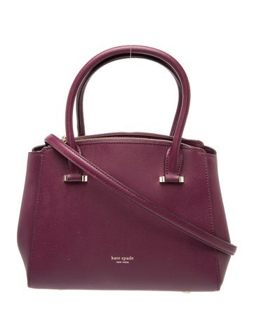 Leather Top Handle Bag