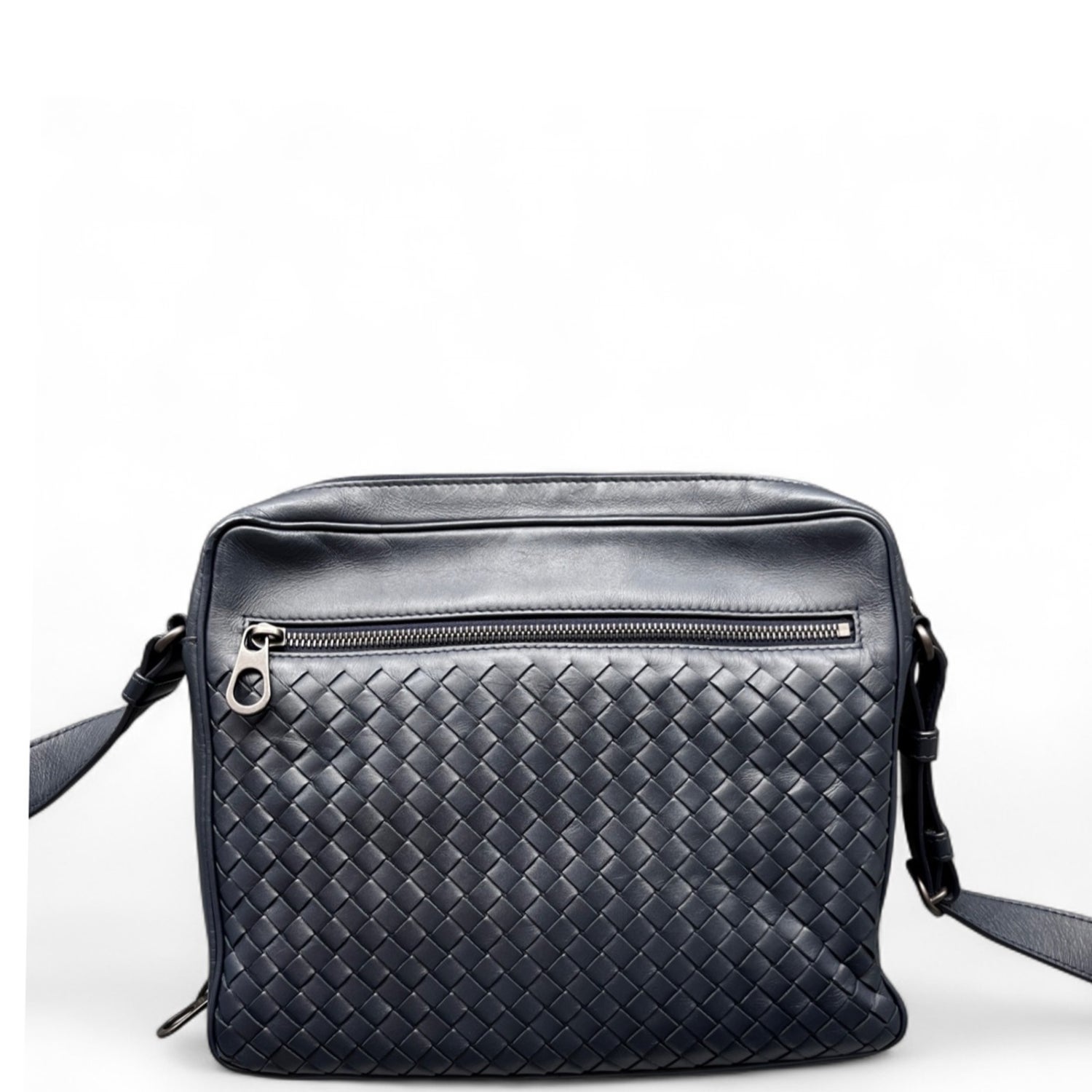Bottega Veneta Calfskin Messenger Medium