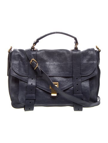 Leather Top Handle Bag
