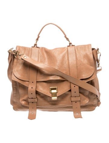 Leather Top Handle Bag