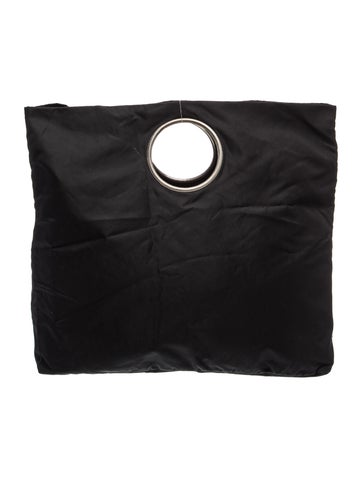 Enameled Metal Triangle Evening Bag