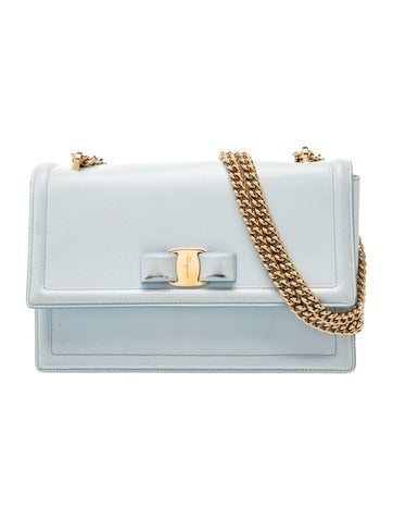 Ferragamo Leather Shoulder Bag