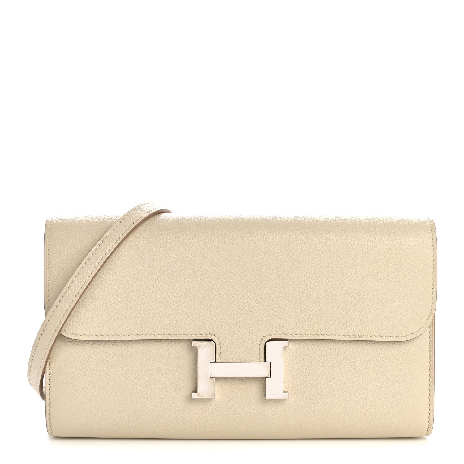 Hermes Evercolor Constance Wallet To Go Beton