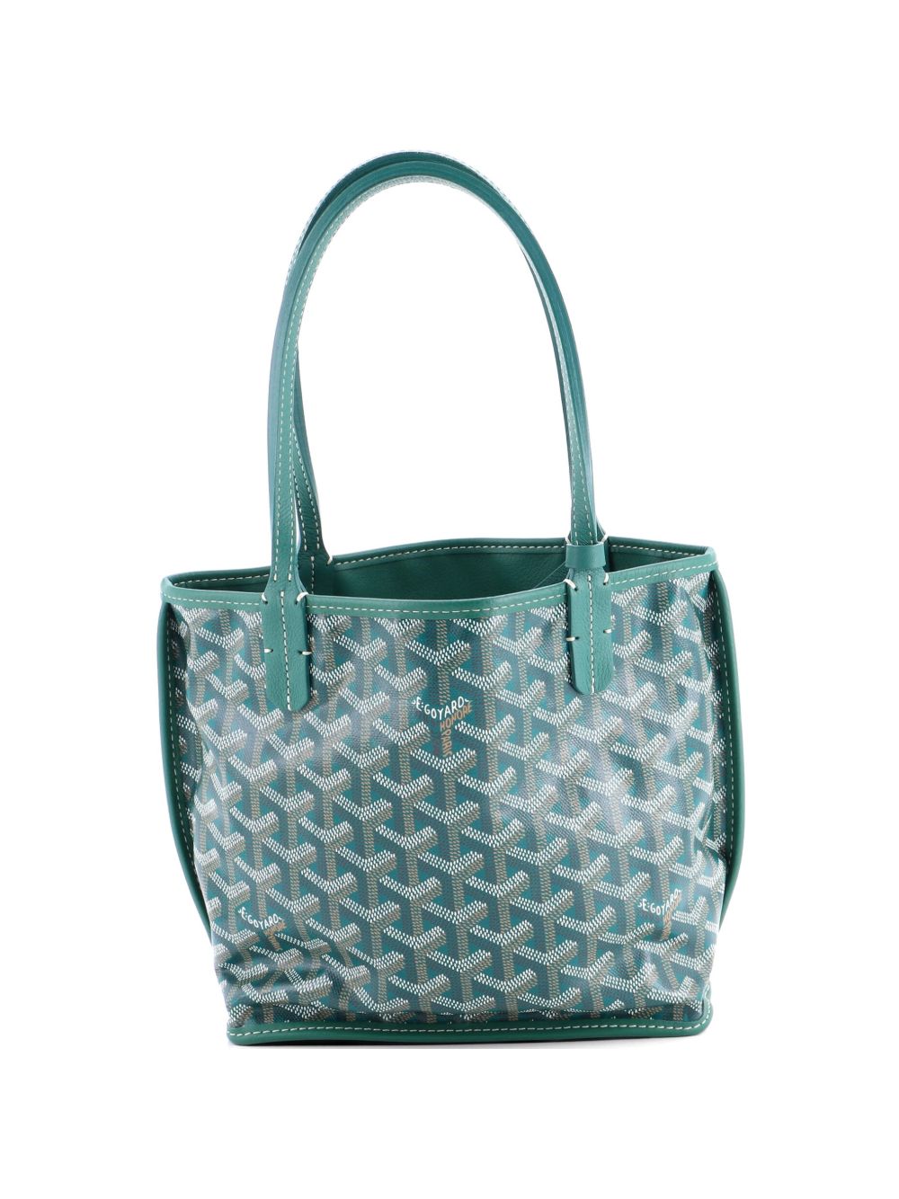 Anjou Reversible Tote Coated Canvas Mini satchel