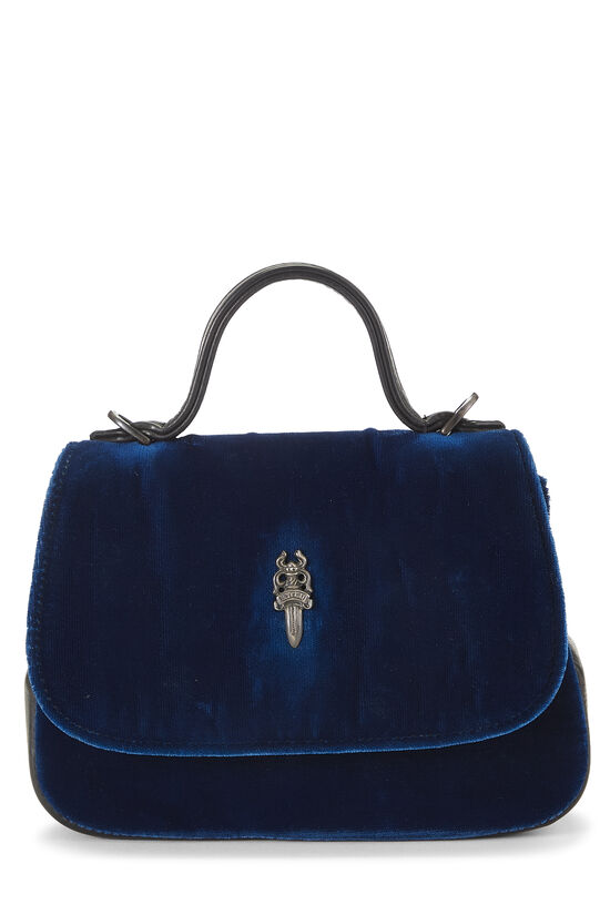 Chrome Hearts Blue Velvet Dagger Top Handle