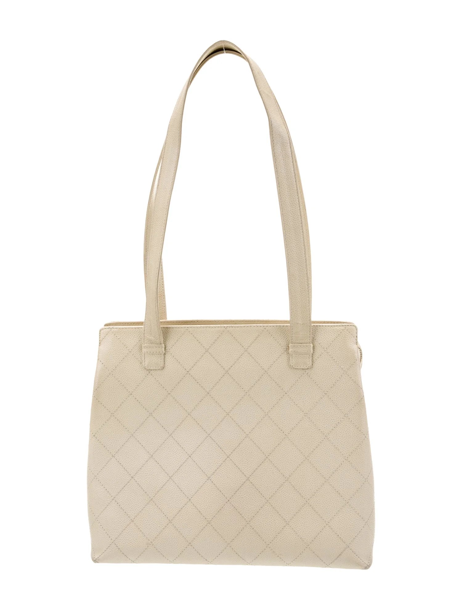 Quilted Caviar Tote