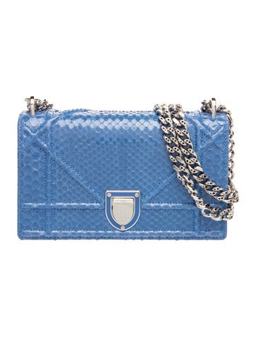 Snakeskin Diorama Wallet on Chain Small