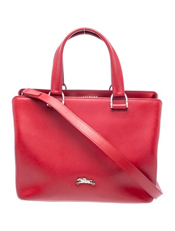 Leather Top Handle Bag