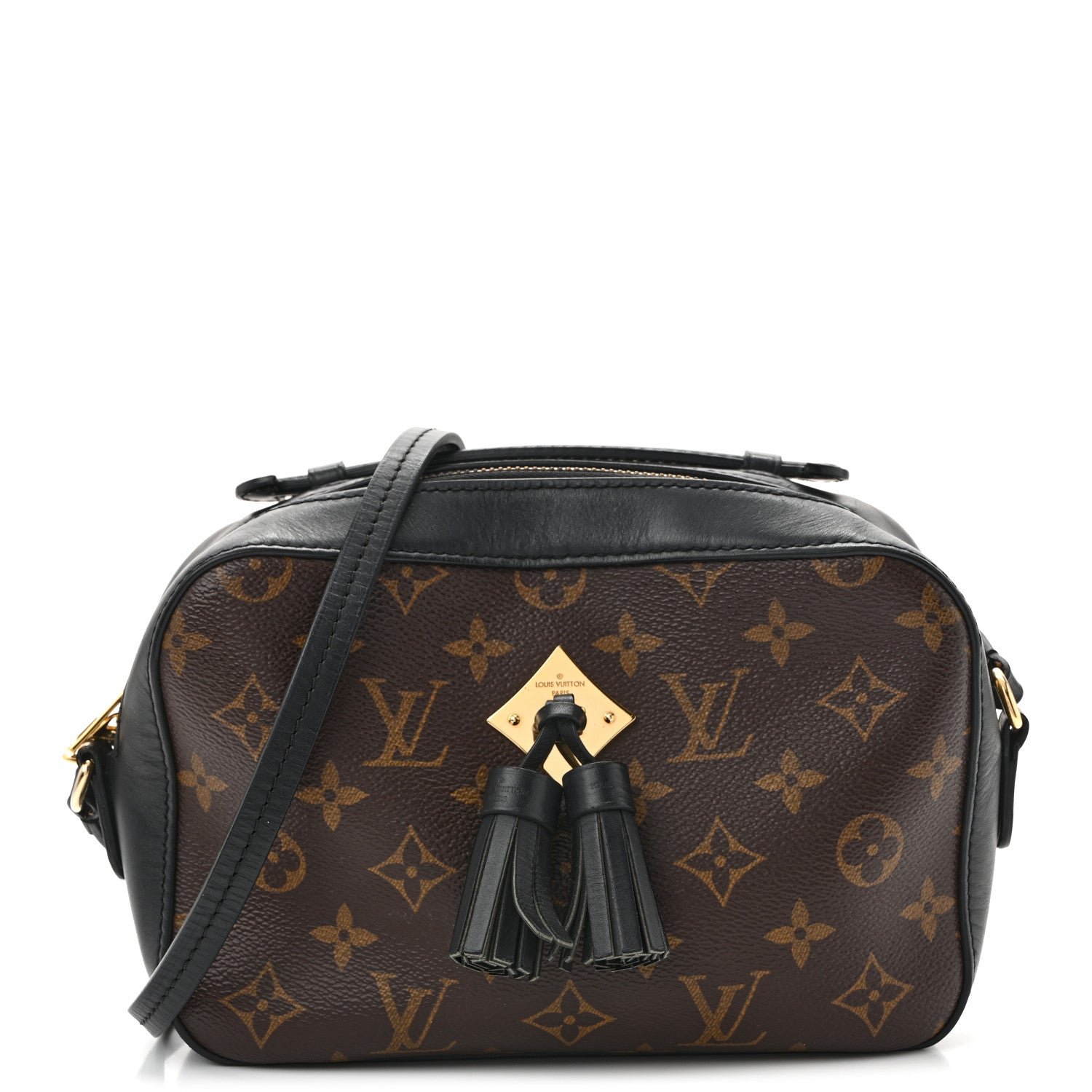 Louis Vuitton Monogram Saintonge Black