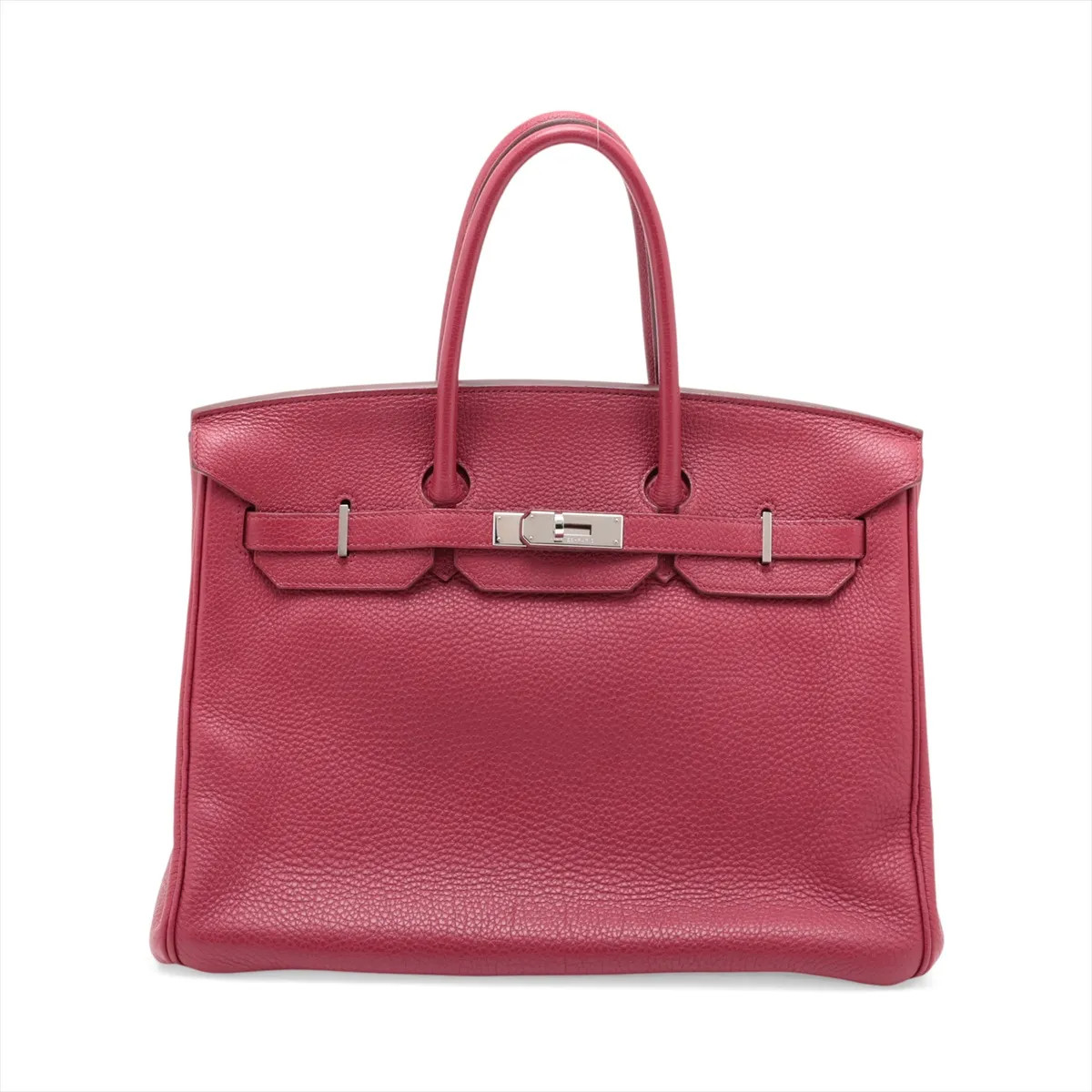 Hermès Birkin 35 Le Tournay Togo Tosca Silver Metal Fittings