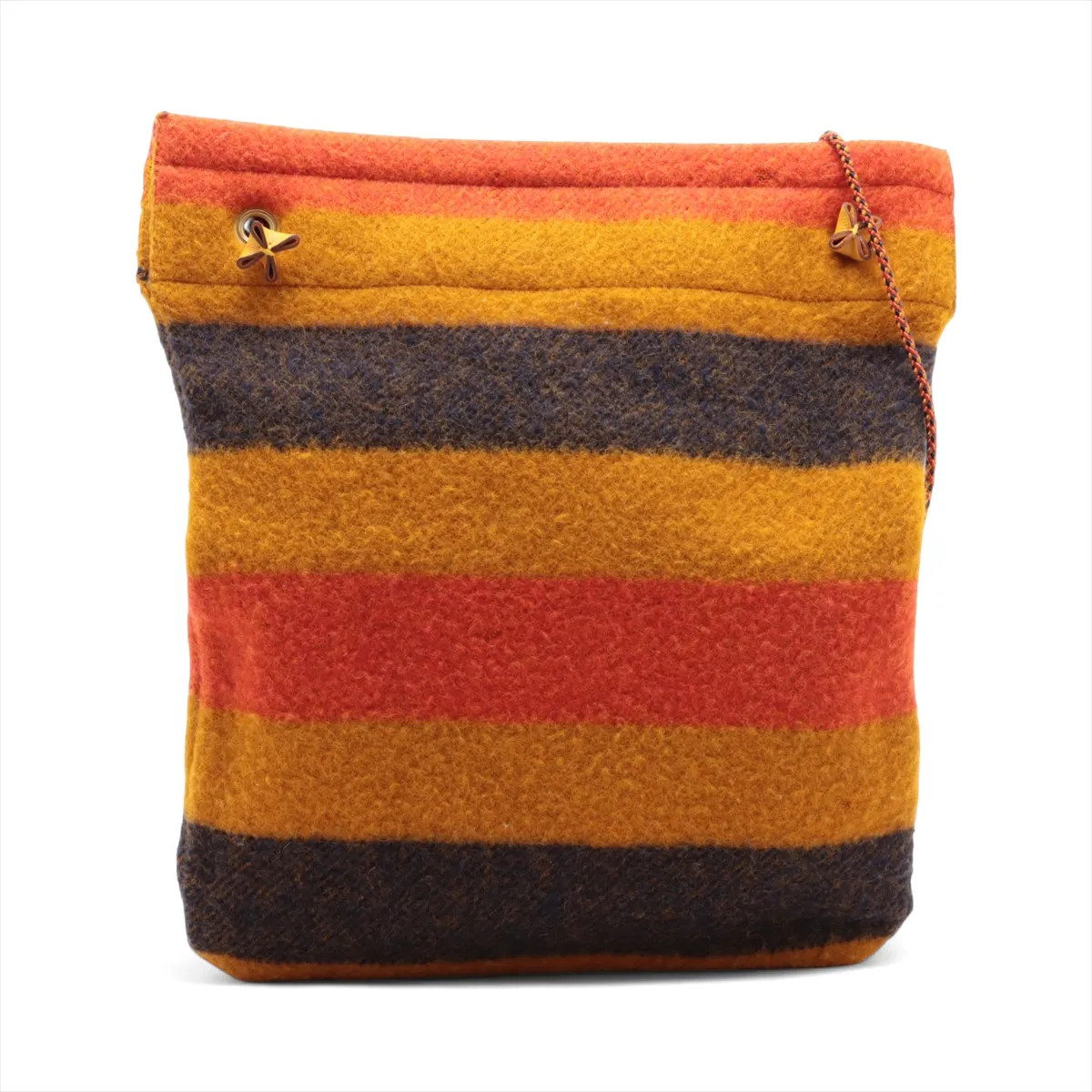 Hermès sacks Aline Rocabar wool Multicolor Gold Metal Fittings