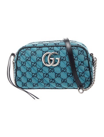 GG Canvas Marmont Small