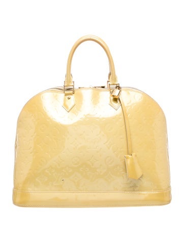Louis Vuitton Monogram Vernis Alma GM