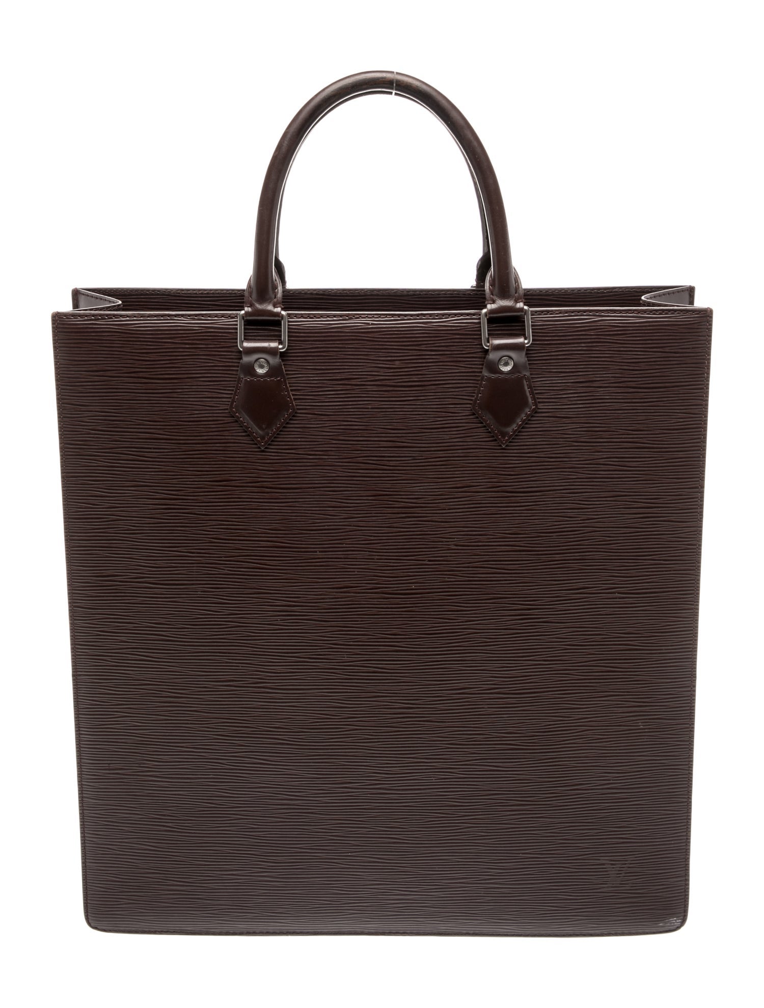 Epi Leather Sac Plat Vintage