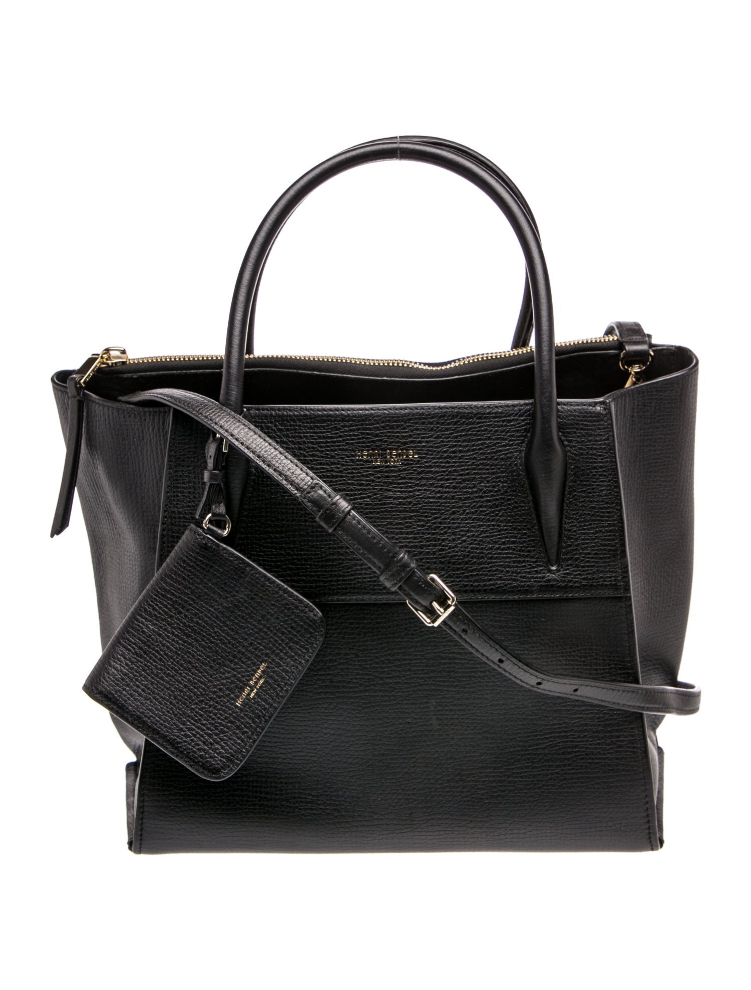 Leather Top Handle Bag
