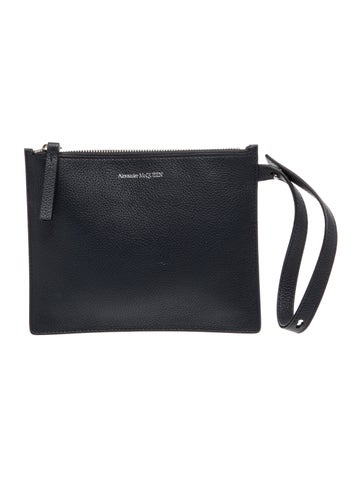 Alexander McQueen Leather Clutch