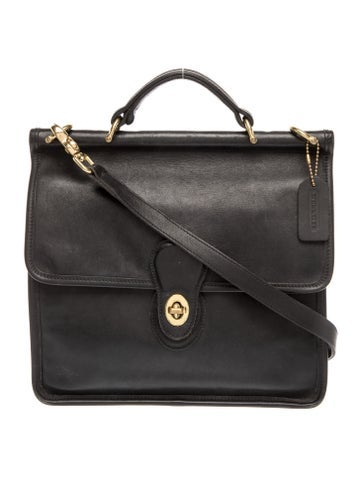 Coach Leather Shoulder Bag
