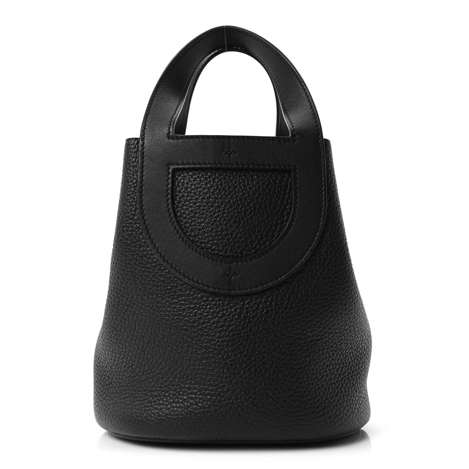 Hermes Taurillon Clemence Swift In-The-Loop 18 Bag Black