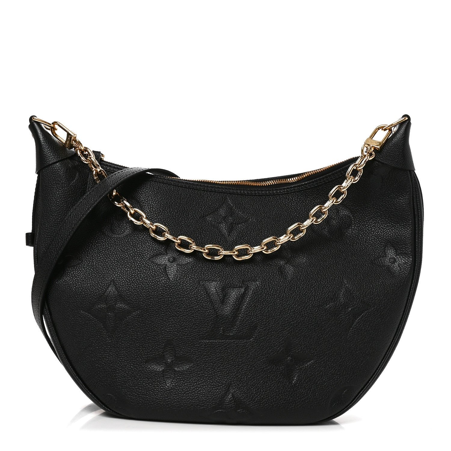 Louis Vuitton Empreinte Monogram Giant Loop Hobo Black