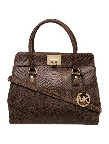 Leather Top Handle Bag