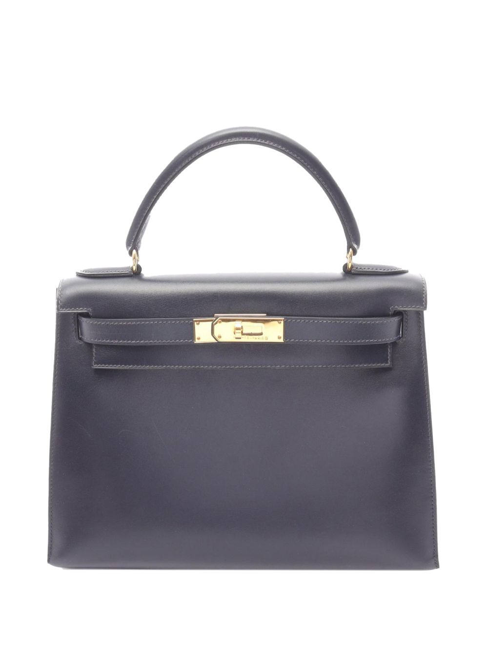 1998 Box Calf Kelly I Sellier 28 handbag